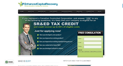 Desktop Screenshot of enhancedcapitalrecovery.com